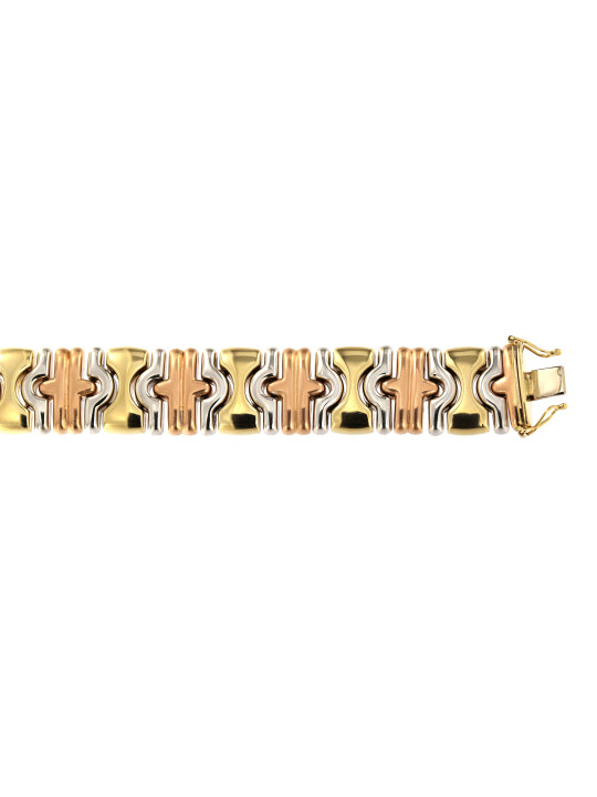 Yellow gold bracelet EGZST08-01