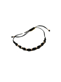 Black string bracelet ES01-J-04
