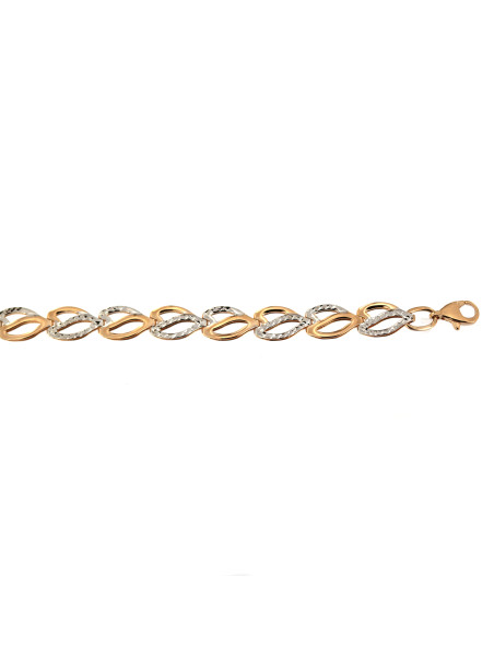Rose gold bracelet EST01-03-6.00MM 21CM