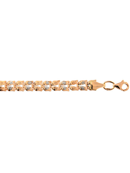 Rose gold bracelet EST01-10-5.00MM 18.5CM