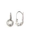 White gold zirconia earrings BBA02-04-02
