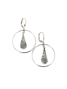 White gold earrings BBA03-02-01