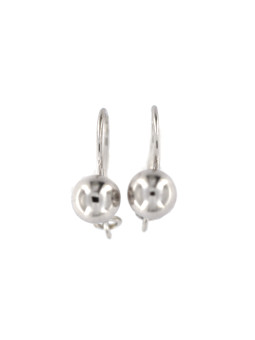 White gold earrings BBB01-01-03