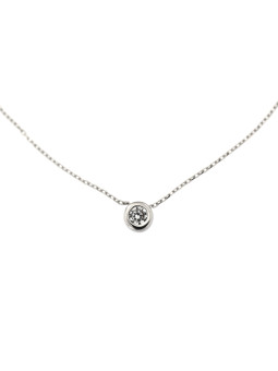 White gold pendant necklace CPB03-01