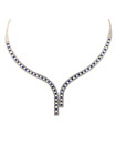 White gold pendant necklace CPB07-01