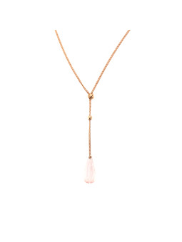 Rose gold pendant necklace CPR-R-01