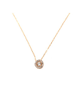 Rose gold pendant necklace CPR07-03