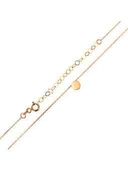 Rose gold pendant necklace CPR22-02