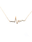 Rose gold pendant necklace CPR26-01