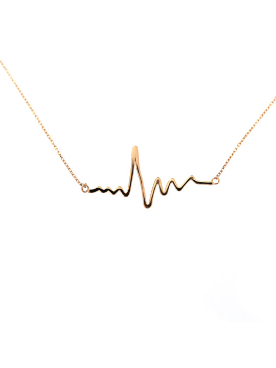 Rose gold pendant necklace CPR26-01