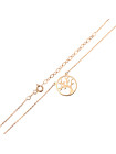 Rose gold pendant necklace CPR27-01