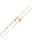 Rose gold pendant necklace CPR30-01