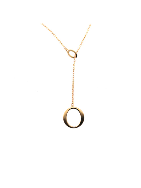 Rose gold pendant necklace CPR31-02