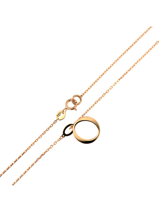 Rose gold pendant necklace CPR31-02