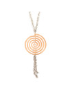 Rose gold pendant necklace CPR32-03 