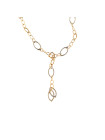 Rose gold pendant necklace CPR32-02 