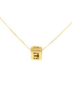 Yellow gold pendant necklace CPG01-02