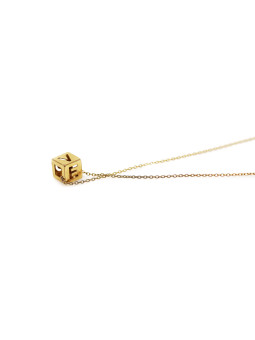 Yellow gold pendant necklace CPG01-02