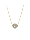 Yellow gold pendant necklace CPG05-04 