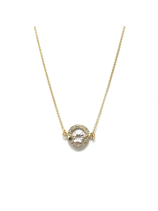 Yellow gold pendant necklace CPG05-04