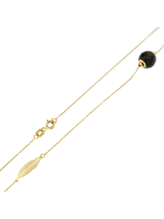 Yellow gold pendant necklace CPG09-02