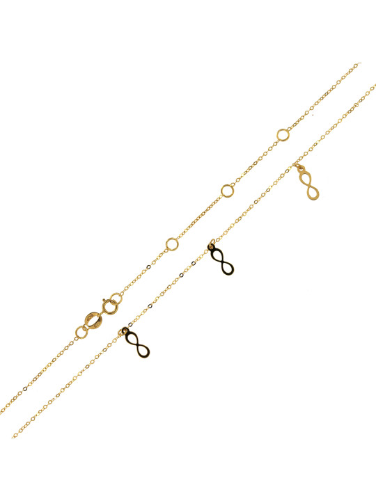 Yellow gold pendant necklace CPG10-02