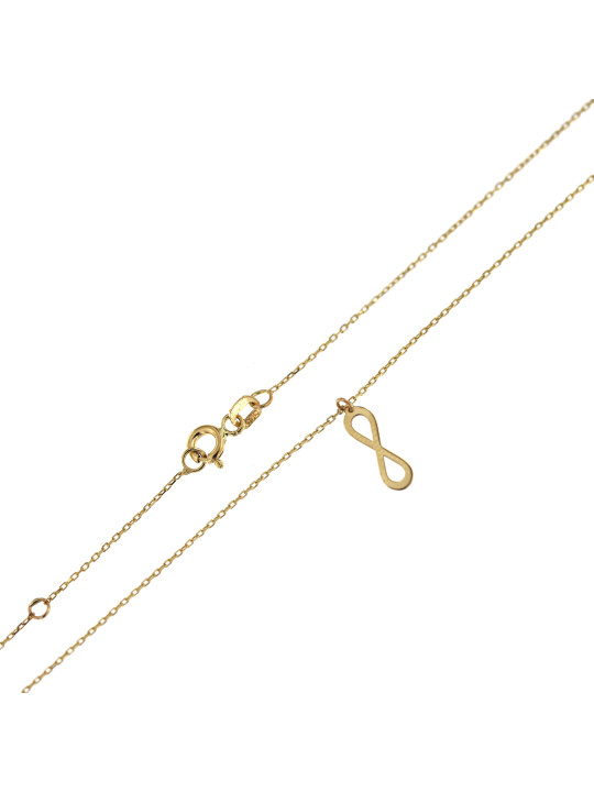 Yellow gold pendant necklace CPG10-03