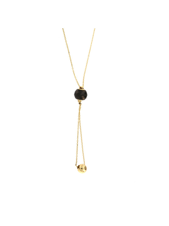 Yellow gold pendant necklace CPG11-05