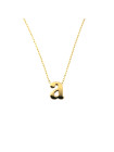 Yellow gold pendant necklace CPG12-A-01
