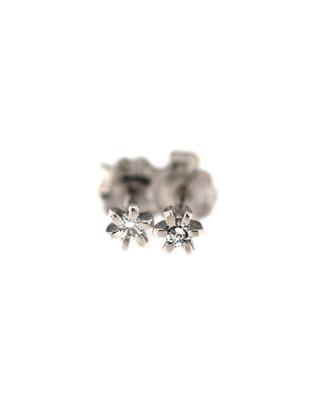 White gold diamond earrings BBBR01-04-05