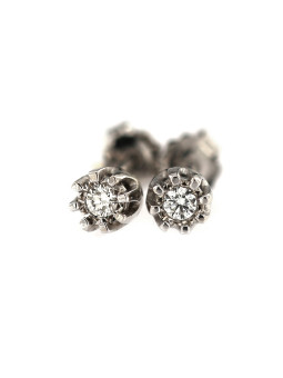 White gold diamond earrings BBBR01-05-01-1