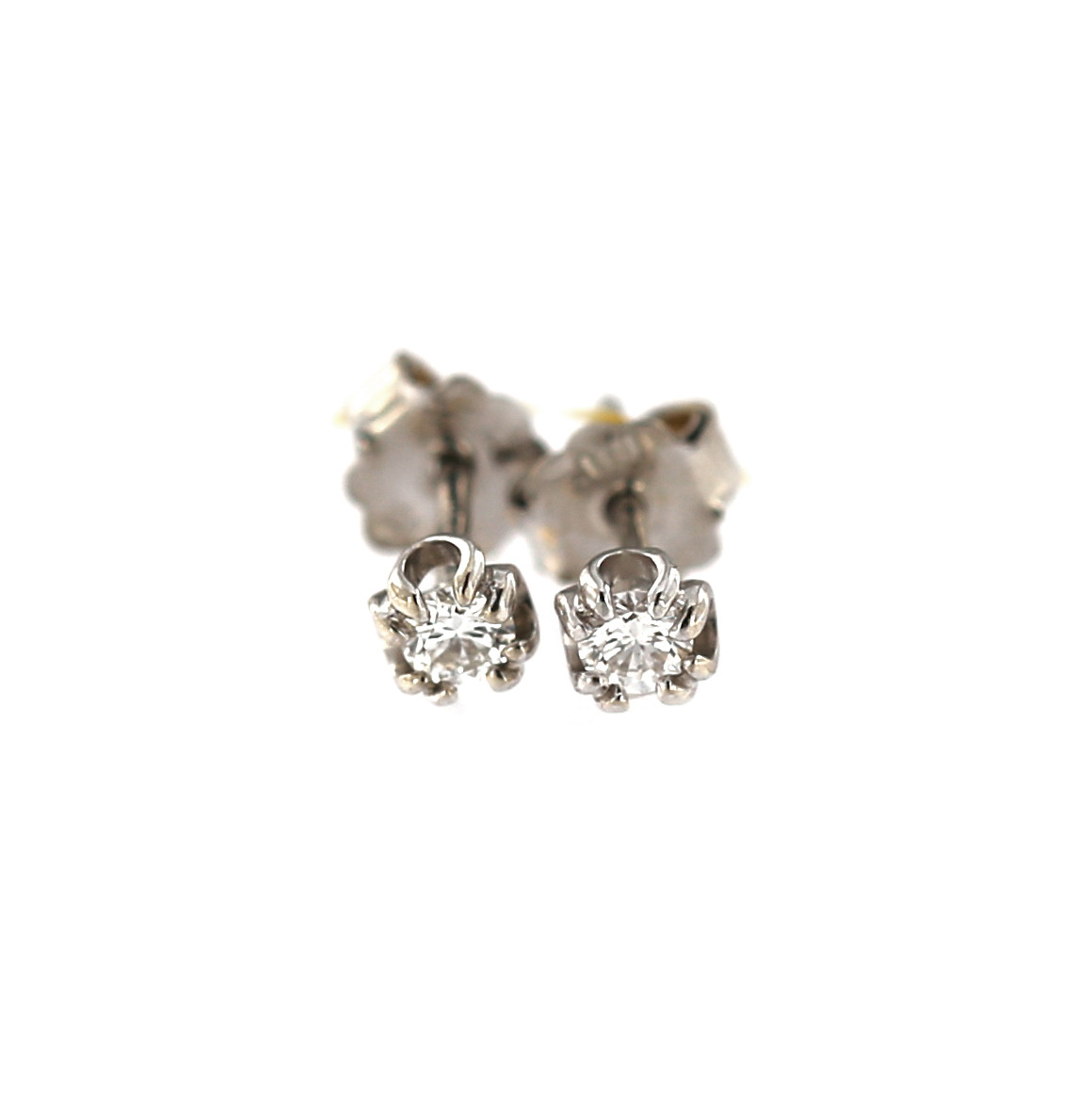 White gold diamond earrings BBBR01-05-02