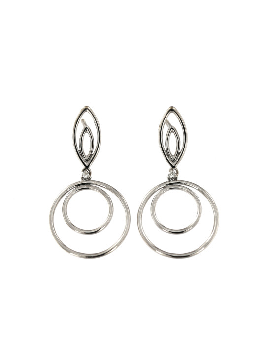 White gold diamond earrings BBBR04-01-01