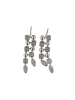 White gold diamond earrings BBBR04-02-01