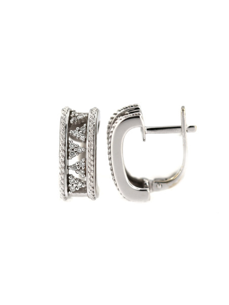 White gold diamond earrings BBBR06-01-01