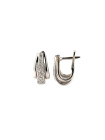 White gold diamond earrings BBBR06-01-02