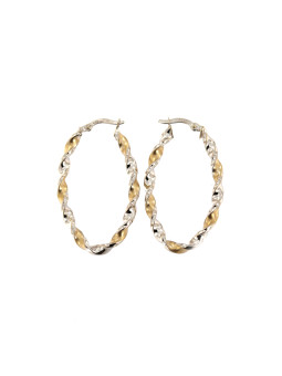 White gold earrings BBR01-03-01