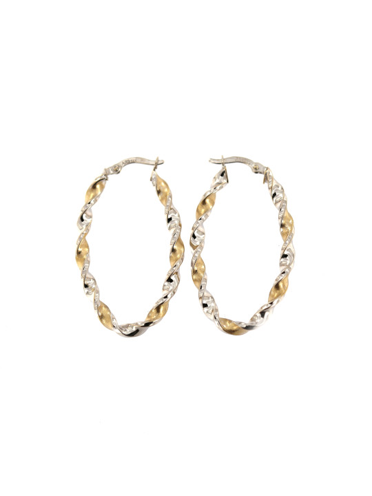 White gold earrings BBR01-03-01