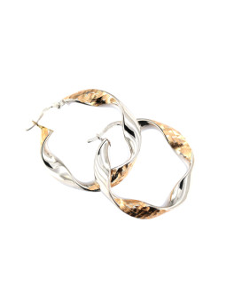 White gold earrings BBR01-03-02