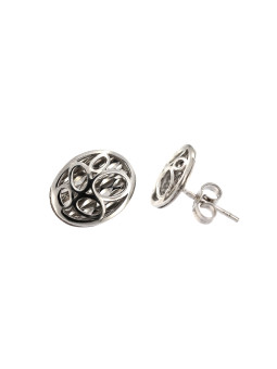 White gold earrings BBV02-02-01