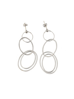 White gold drop earrings BBV04-01-01