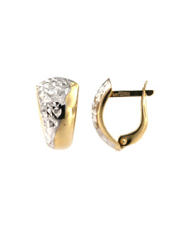 Yellow gold earrings BGA02-01-04