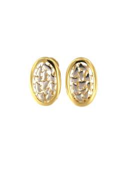 Yellow gold earrings BGA05-01-01