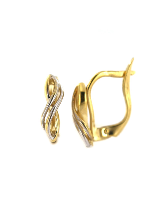 Yellow gold earrings BGA05-04-02