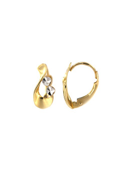 Yellow gold earrings BGA05-05-02