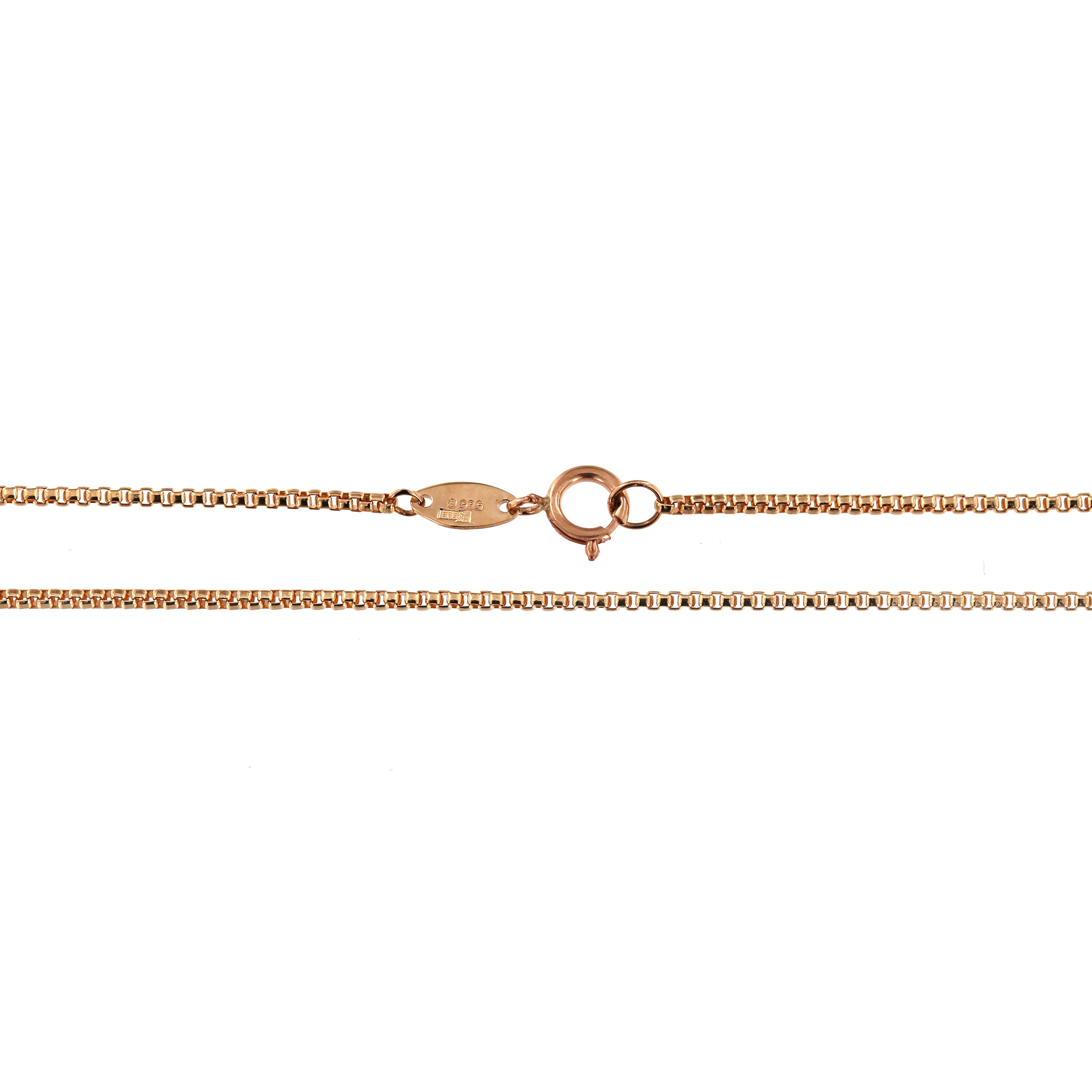 Rose gold chain CRBOXR-1.00MM