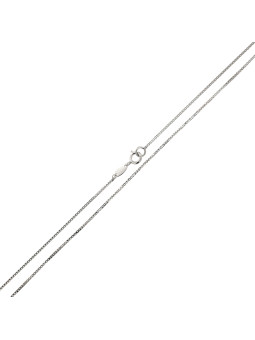 Balto aukso grandinėlė CBBOX-1.00MM