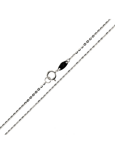 White gold chain CBCAB-0.50MM 38 CM