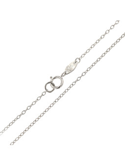 White gold chain CBCAB6-0.50MM