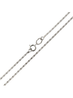 White gold chain CBESP-1.00MM